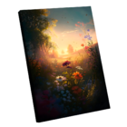 Quadro Flores Do Paraíso -- Br Artes Médio 84x54