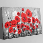 Quadro Flores Vermelhas - 1 Tela