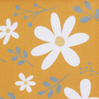 Quadro Flowers Laranja com Vidro 30x40 Arte Própria