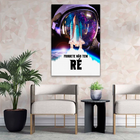 Quadro Foguete Não Tem Ré -- Br Artes Grande 118x78
