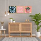 Quadro Folhagem Sem Vidro 30x30cm Belchior