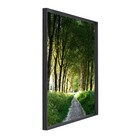 Quadro Folhagem Verde com Vidro 160x90cm Arte Própria