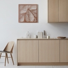 Quadro Folhas 3 - Marrom