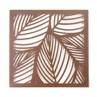 Quadro Folhas 3 - Marrom