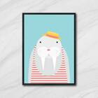 Quadro Foquinha Marinheira 45x34cm - Com Vidro Moldura:madeir