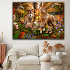 Quadro Forest Animals