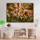 Quadro Forest Animals