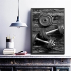 Quadro Foto Haltere - Preto E Branco 24x18cm - Com Vidro Mold