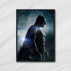 Quadro Fotografia Batman Cavaleiro Das Trevas 24x18cm - Com V