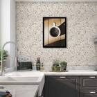 Quadro Fotografia Caneca De Café 45x34cm - Com Vidro Moldura: