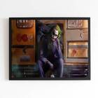 Quadro Fotografia Cena Coringa 24x18cm - Com Vidro Moldura:ma