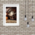 Quadro Fotografia Country - 60x48cm Moldura Branca