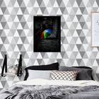 Quadro Fotografia Guarda Chuva Multicolorido 24x18cm - Com Vi