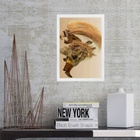 Quadro Fotografia Orixá Obaluaê 24x18cm - Com Vidro Moldura:m