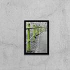 Quadro Fotografia Ponte Verde 33x24cm - Com Vidro Moldura:mad