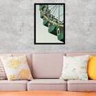 Quadro Fotografia Roda Gigante 33x24cm - Com Vidro Moldura:ma