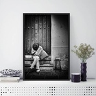 Quadro Fotografia Sanfoneiro 45x34cm Moldura:madeira Preta