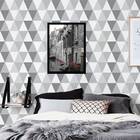 Quadro Fotografia Veneza 45x34cm - Com Vidro Moldura:madeira