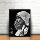 Quadro Frase Madre Teresa De Calcutá 45x34cm - Com Vidro Mold