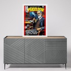 Quadro Freud - Psicologia 33x24cm Moldura Preta