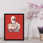 Quadro Freud Tell Me About Your Mother 33x24cm - Com Vidro Mo