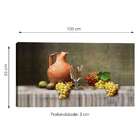 Quadro Frutas Marrom 55x100cm