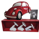 Quadro Fusca 3d Carro Vintage Decoraçao Quarto Criança Sala C