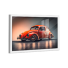 Quadro Fusca Vermelho -- Br Artes