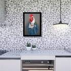 Quadro Galo Nobre 45x34cm - Com Vidro Moldura:madeira Preta