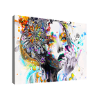 Quadro Garota Grafite -- Br Artes Pequeno 60x40