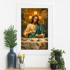 Quadro Gatos Aquarela Preto E Caramelo - 60x48cm Moldura Bran