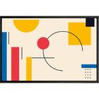 Quadro Geométricas Variadas 80x60 - Casa Da Moldura