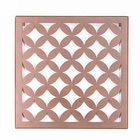 Quadro Geométrico Círculo - Marrom