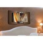 Quadro Geométrico Ouro Velho 60x115cm