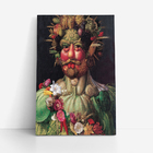 Quadro Giuseppe Arcimboldo Vertumnus Arte Canvas 100x70cm
