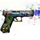 Quadro Glock Grafite Craig Gigante 124x93