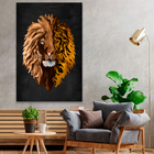 Quadro Gold Face -- Br Artes