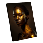 Quadro Golden Black Woman -- Br Artes