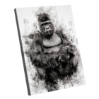 Quadro Gorila -- Br Artes