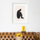 Quadro Gravura Mulher Matisse - 60x48cm Moldura Preta