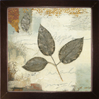 Quadro Green Leaves 29x29cm