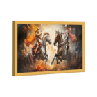 Quadro Guerra Romana --  Br Artes