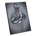Quadro Homem Metal 3d -- Br Artes