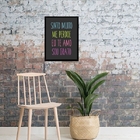 Quadro Ho'oponopono Mágico Fundo Preto 45x34cm - Com Vidro Mo