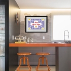 Quadro Horizontal Bar Doce Bar - 60x48cm Moldura:madeira Preta