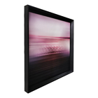 Quadro Horizonte II Rosa 80x80cm