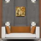 Quadro Impressão Digital Pontos Turísticos 30x30