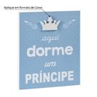 Quadro Infantil Aqui Dorme Um Principe Azul