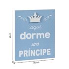 Quadro Infantil Aqui Dorme Um Principe Casatema Madeiraorigin