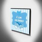 Quadro Infantil Maternidade É Um Anjinho Canvas 30x30cm-inf257